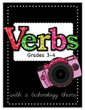 VERBS Unit Games, Task Cards, Worksheets, and MORE!
