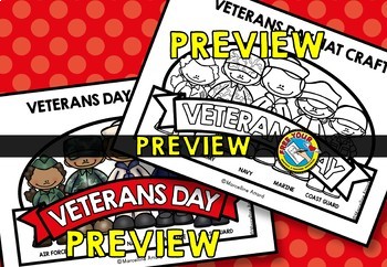 Flag Day Craft, Veteran's Day Craft, Crown Hat  Veterans day, Kindergarten  social studies, Education kindergarten