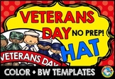 VETERANS DAY CRAFT CROWN ACTIVITY HAT TEMPLATE CRAFTIVITY 