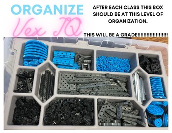Preview of VEX IQ EES Kit - Organization