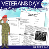Veterans Day Reading Comprehension