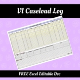 VI Caseload Log