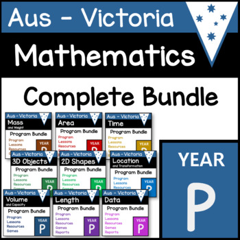Preview of VIC Maths - Prep - Mathematics Program Bundle