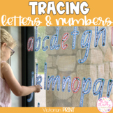 Tracing Letters and Numbers | VICTORIAN PRINT