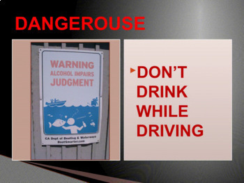 Preview of VIDEO AND WRITTEN PRESENTATION ABOUT  ANTI DRINKING