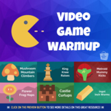 VIDEO GAME WARMUP | Physical Education Exercise Activity