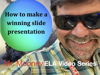 Preview of VIDEO -  How to make a winning slide show presentation.