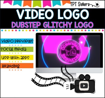 Preview of VIDEO LOGO I VIDEO Previews and Social Media I DUBSTEP GLITCHY I INTRO LOGO