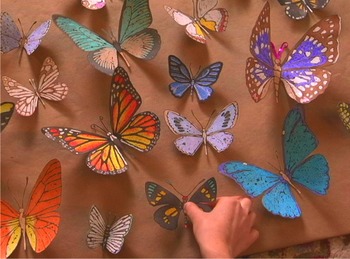 Preview of FREE VIDEO: featuring BUTTERFLY Diorama & Bulletin Board Kit