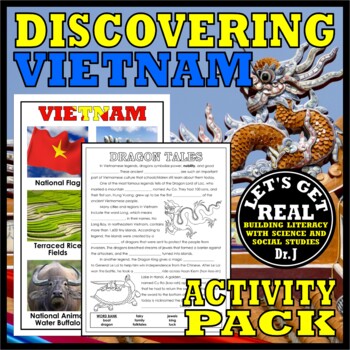 Preview of VIETNAM: Discovering Vietnam Activity Pack