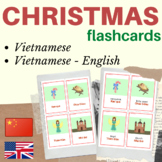 VIETNAMESE CHRISTMAS FLASH CARD | CHRISTMAS vietnamese fla