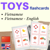 VIETNAMESE TOYS FLASH CARD | TOYS vietnamese flashcards to