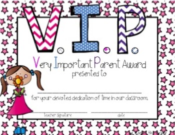 VIP Awards- Very Important ... by Rockin' the Grade ...