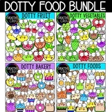 Dotty Food Clipart Bundle (Formerly OCTOBER VIP 2019)
