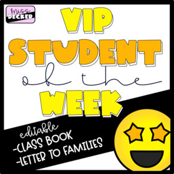 Preview of VIP Student of the Week / Parent Note, Daily Activities, Class Letters Book