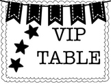 VIP TABLE