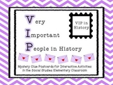 VIP in History - Activity Postcards for Elementary Social 