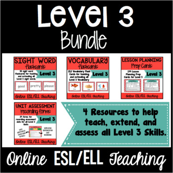 Preview of Online ESL Bundle (VIPKID Level 3)