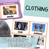 Clothing Vocabulary Flashcards with Real Pictures for ESL 