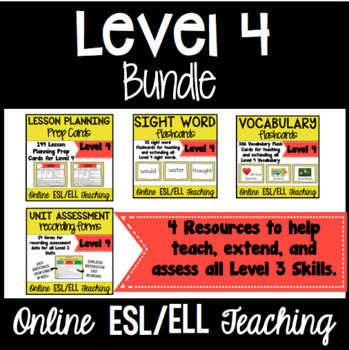 Preview of Online ESL Bundle (VIPKID Level 4)