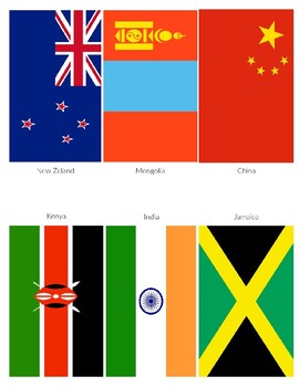 VIP - Previp Country Flags by Teacher Planner Mom | TPT