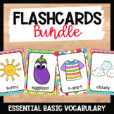 Vocabulary Flashcards Bundle #2 - Jobs, Fruits & Vegetable