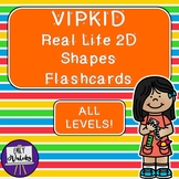 VIPKID Real Life 2D Shapes Flashcards Pack