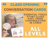 VIPKid Classroom Conversation Cards, Start off Class with 