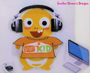 Preview of VIPKid "Essential" Dino Dress Up