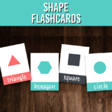 VIPKid Basic Shape Flashcards - Level 4 - Printable Cut Outs