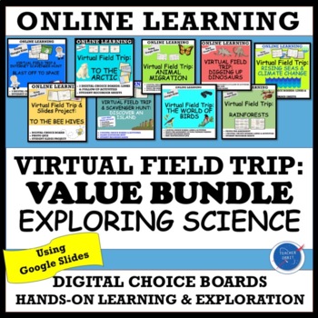 Virtual Science Field Trip Bundle | Ecosystems Environment Migration ...