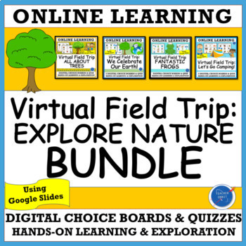 Preview of Nature & the Great Outdoors Virtual Field Trip Bundle  |  Computer Activity