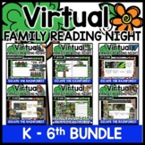 VIRTUAL Family Reading Night BUNDLE Rainforest Theme