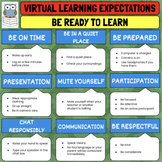 VIRTUAL LEARNING EXPECTATIONS Distance Learning ZOOM Onlin