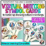 VIRTUAL Meeting Symbols | Remote Learning Classroom Manage