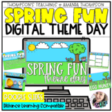VIRTUAL Spring Fun THEME DAY | Google Slides | Distance Le