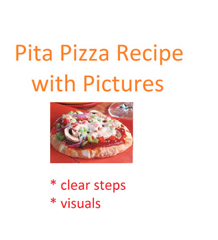 Preview of VISUAL RECIPE - Pita Pizzas