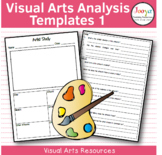 Visual Arts Analysis Worksheets 1