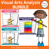 Visual Arts Analysis Worksheets Bundle