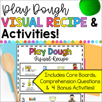 VISUAL RECIPE: Play Dough by The Speech Jungle | TPT