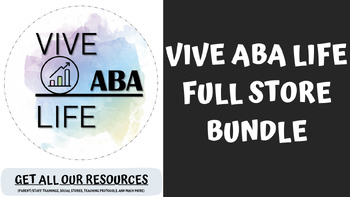 Preview of VIVE ABA LIFE- FULL STORE BUNDLE
