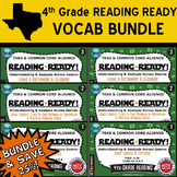 VOCAB BUNDLE ~ READING READY 4th Grade Task Cards – 6 Basi