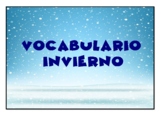 VOCABULARIO INVIERNO ESPAÑOL