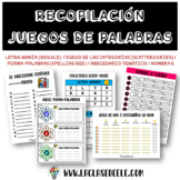 VOCABULARIO: RECOPILACIÓN DE JUEGOS DE PALABRAS EN ESPAÑOL