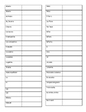 VOCABULARY WORKSHEET LA CULEBRA BY PAMELA GERKE MyView Lit