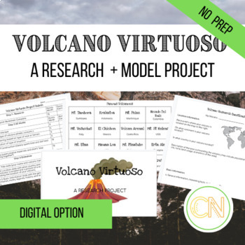VOLCANO VIRTUOSO: A Volcano Research + Model Project by Cook's Nook