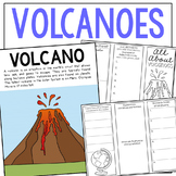 VOLCANOES Lesson Activity | Coloring Page, Poster, and Res