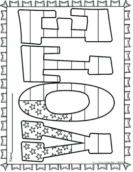Coloring Pages For Voting