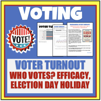Preview of VOTING: Voter Turnout, Who Votes? Efficacy, Election Day Holiday