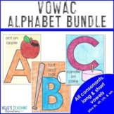 VOWAC Alphabet Worksheet Letter Recognition & Identificati